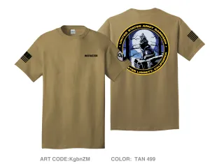 102D Training Division Comfort Unisex Cotton SS Tee - KgbnZM