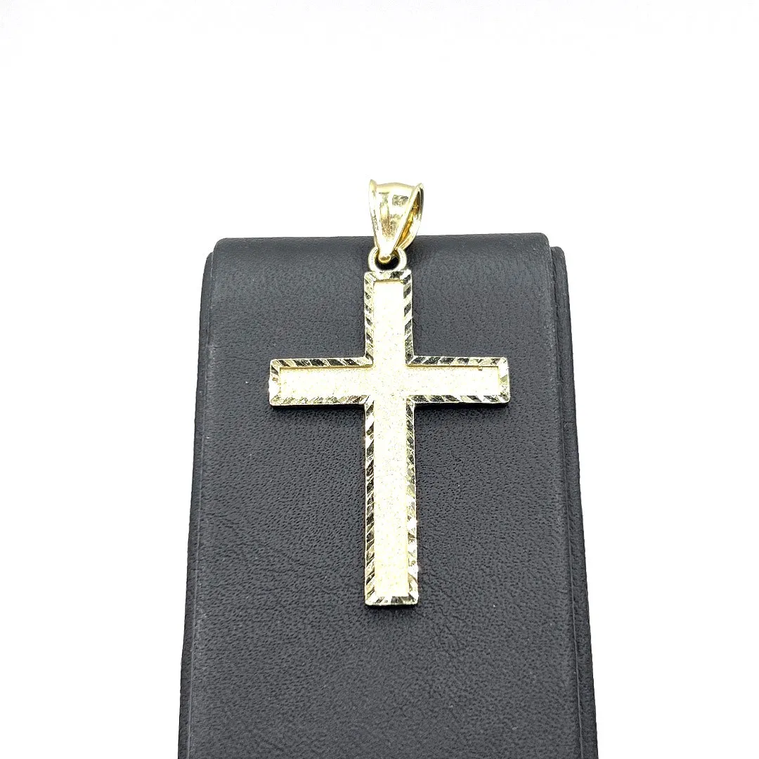 10KT GOLD CROSS