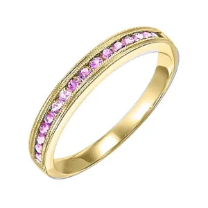 10KT Yellow Gold Classic Book Stackable Fashion Ring
