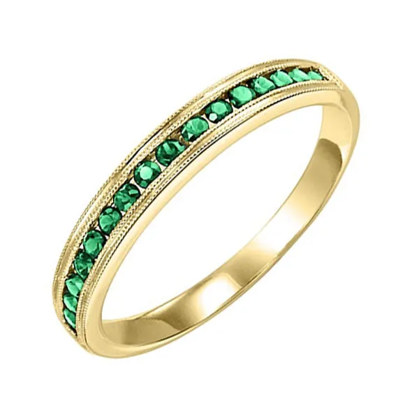 10KT Yellow Gold Classic Book Stackable Fashion Ring