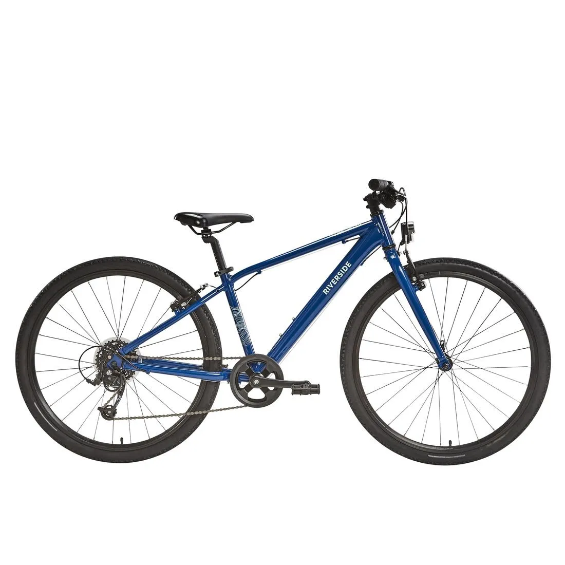 26 Inch KIDS HYBRID BIKE RIVERSIDE 900 9-12 YEARS OLD - Blue
