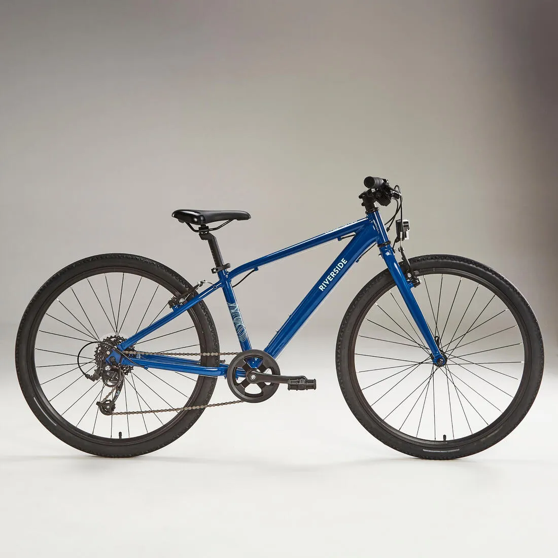 26 Inch KIDS HYBRID BIKE RIVERSIDE 900 9-12 YEARS OLD - Blue