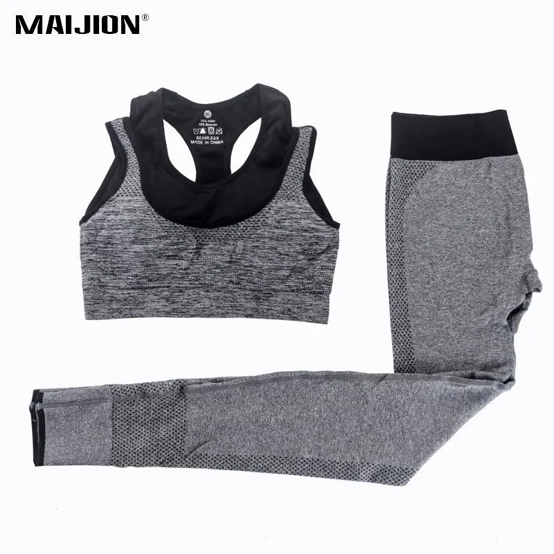 2Pcs Women Yoga Sets Fitness Sport Bra Yoga Pants Leggings Set , Gym Running Sport Suit Set Workout Clothes for Female