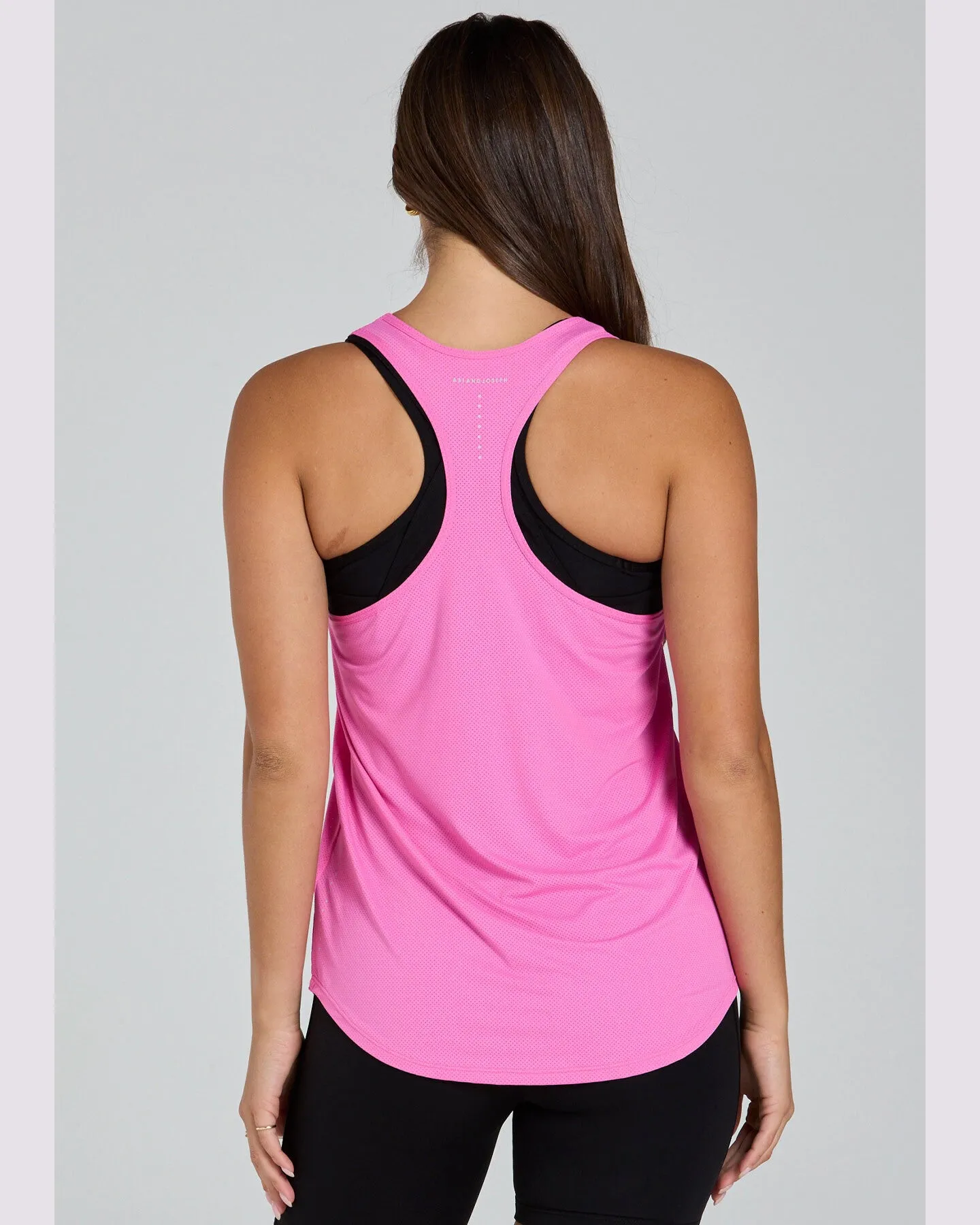 Abi and Joseph Let's Go Running Tank - Pink