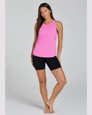 Abi and Joseph Let's Go Running Tank - Pink