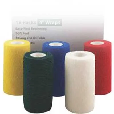 AC1065-001--Black Bandage FlexWrap 4"