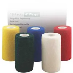 AC1065-001--Black Bandage FlexWrap 4"