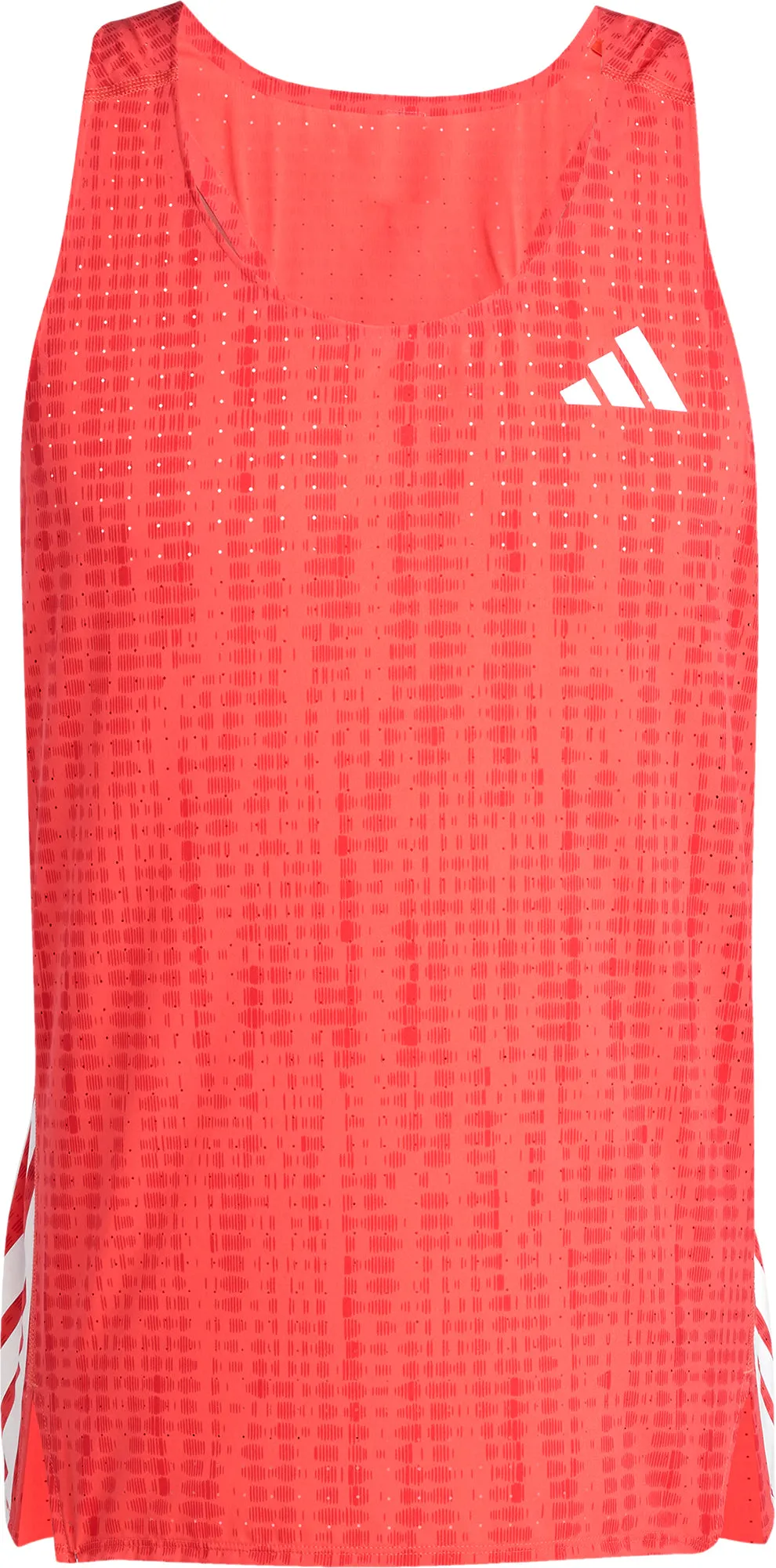 adidas Adizero Mens Running Vest - Red