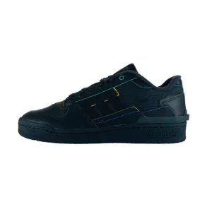 adidas Forum Exhibit Low Black Multicolor Men's Shoes Sneakers HQ7114