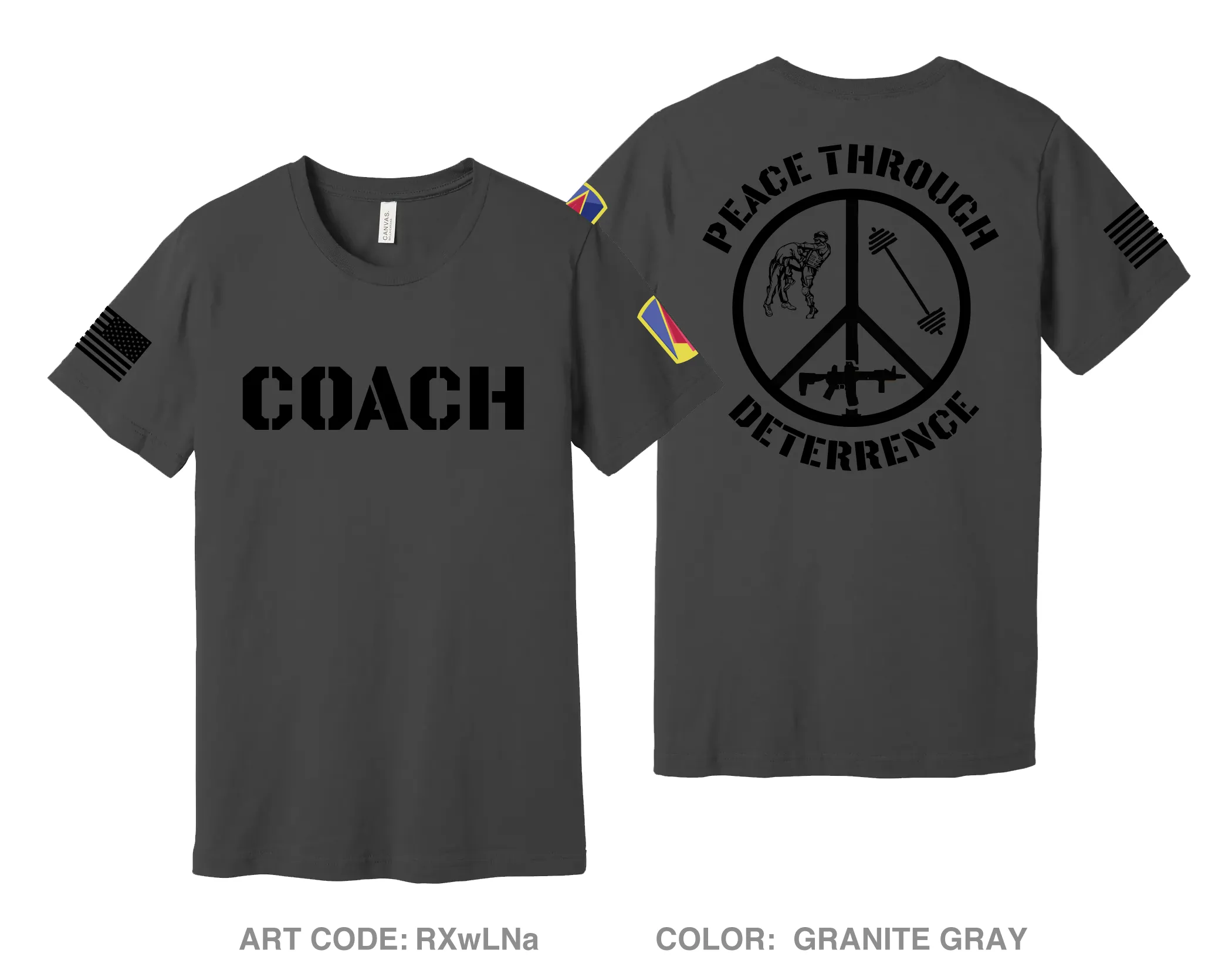 Advanced Warfighter Training Systems Comfort Unisex Cotton SS Tee - RXwLNa