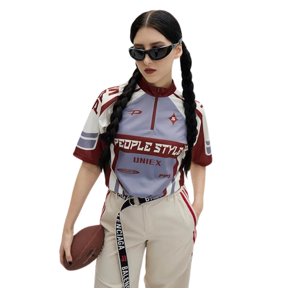 American Cycling Jersey Quick-Drying T-Shirt