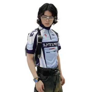American Cycling Jersey Quick-Drying T-Shirt