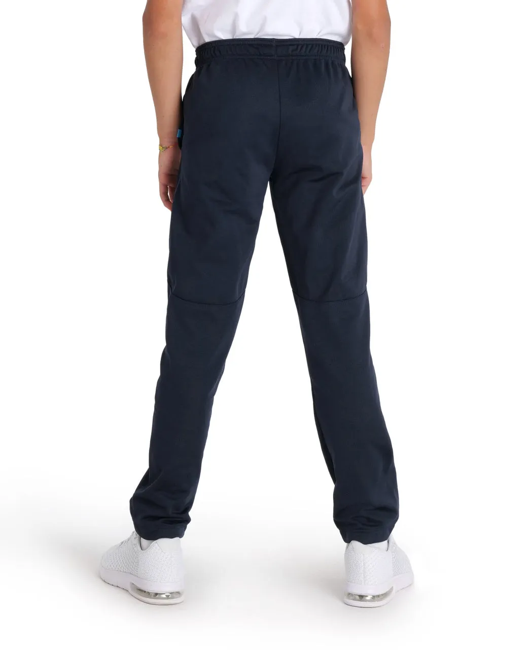 Arena Team Junior Solid Knit Poly Track Pants - Navy