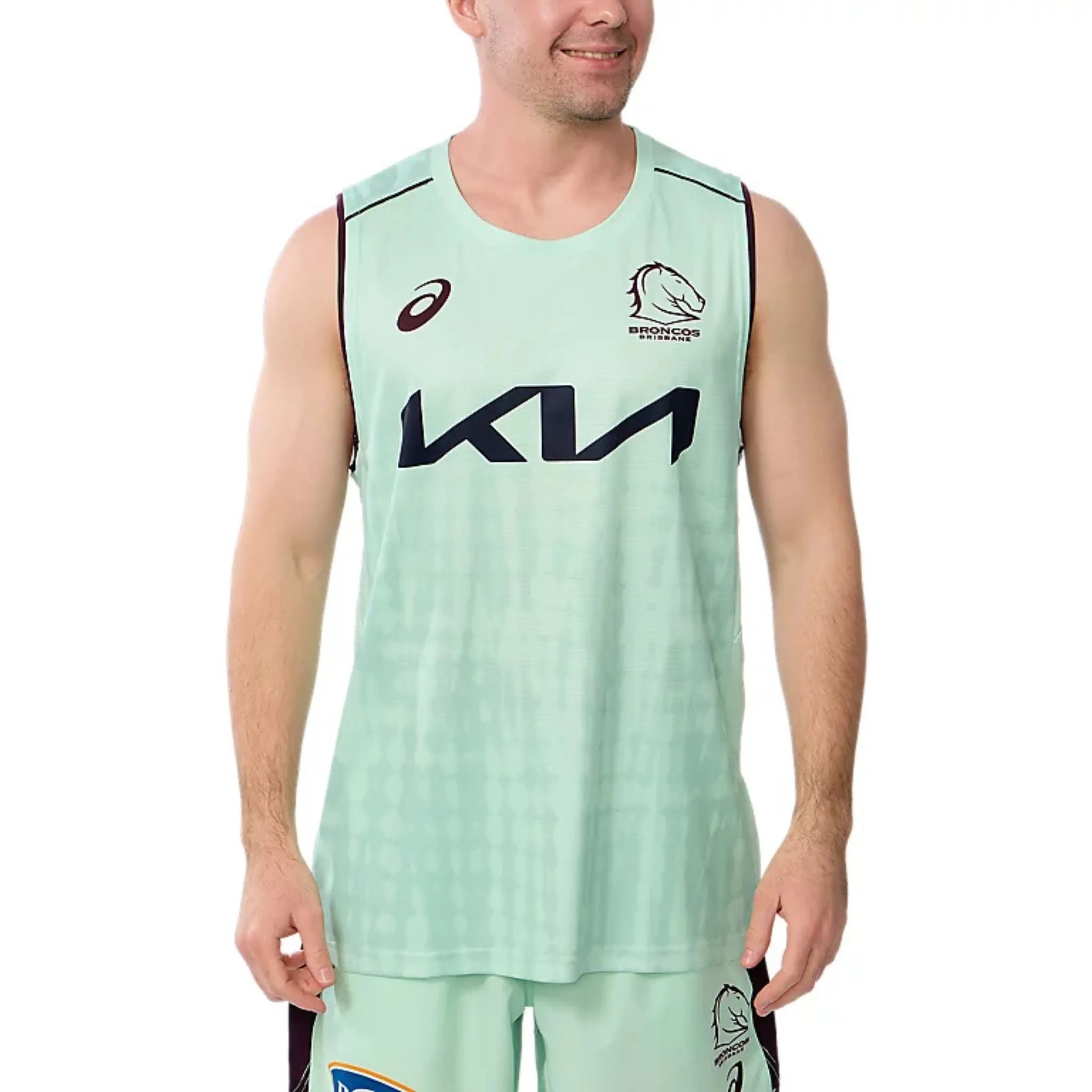 ASICS Brisbane Broncos Mens Training Tank