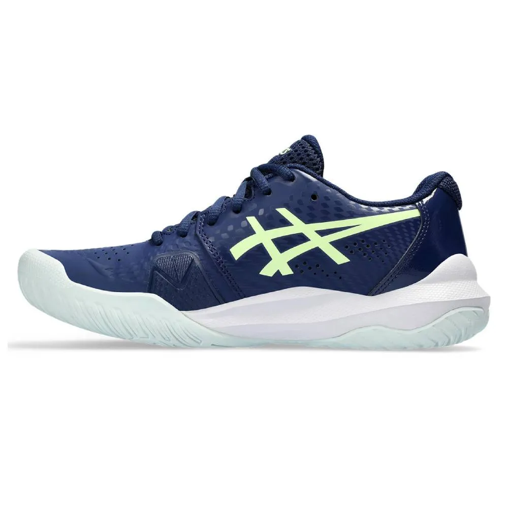 Asics Gel Challenger 14 Women's Tennis Shoe (Blue Expanse/Illuminate Yellow)