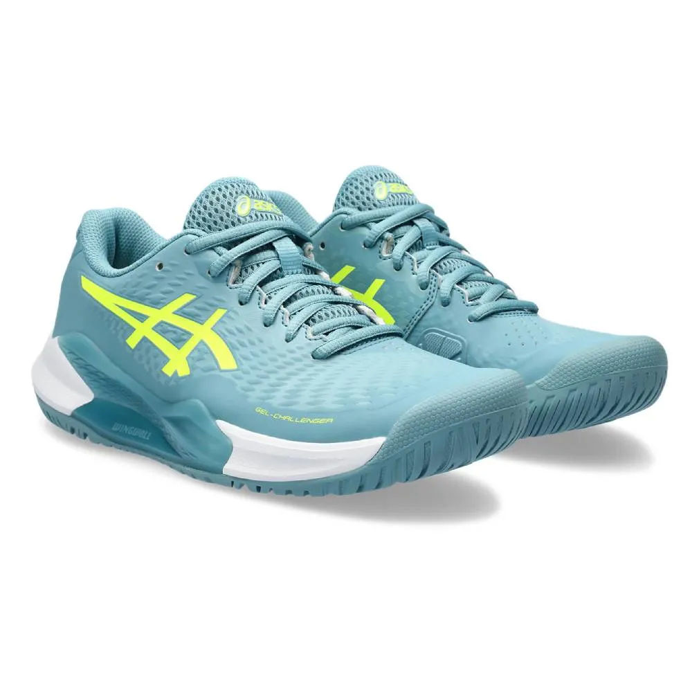 Asics Gel Challenger 14 Women's Tennis Shoe (Blue/Yellow)