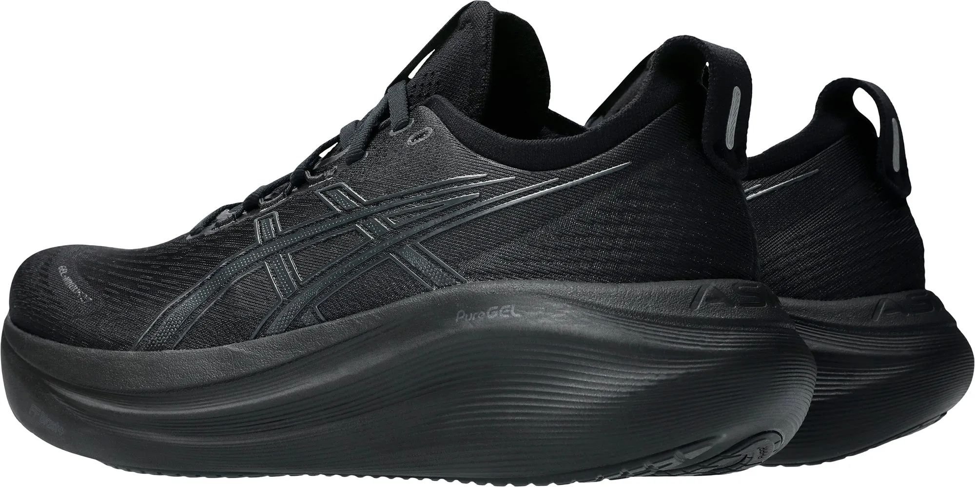 Asics Gel Nimbus 27 Mens Running Shoes - Black