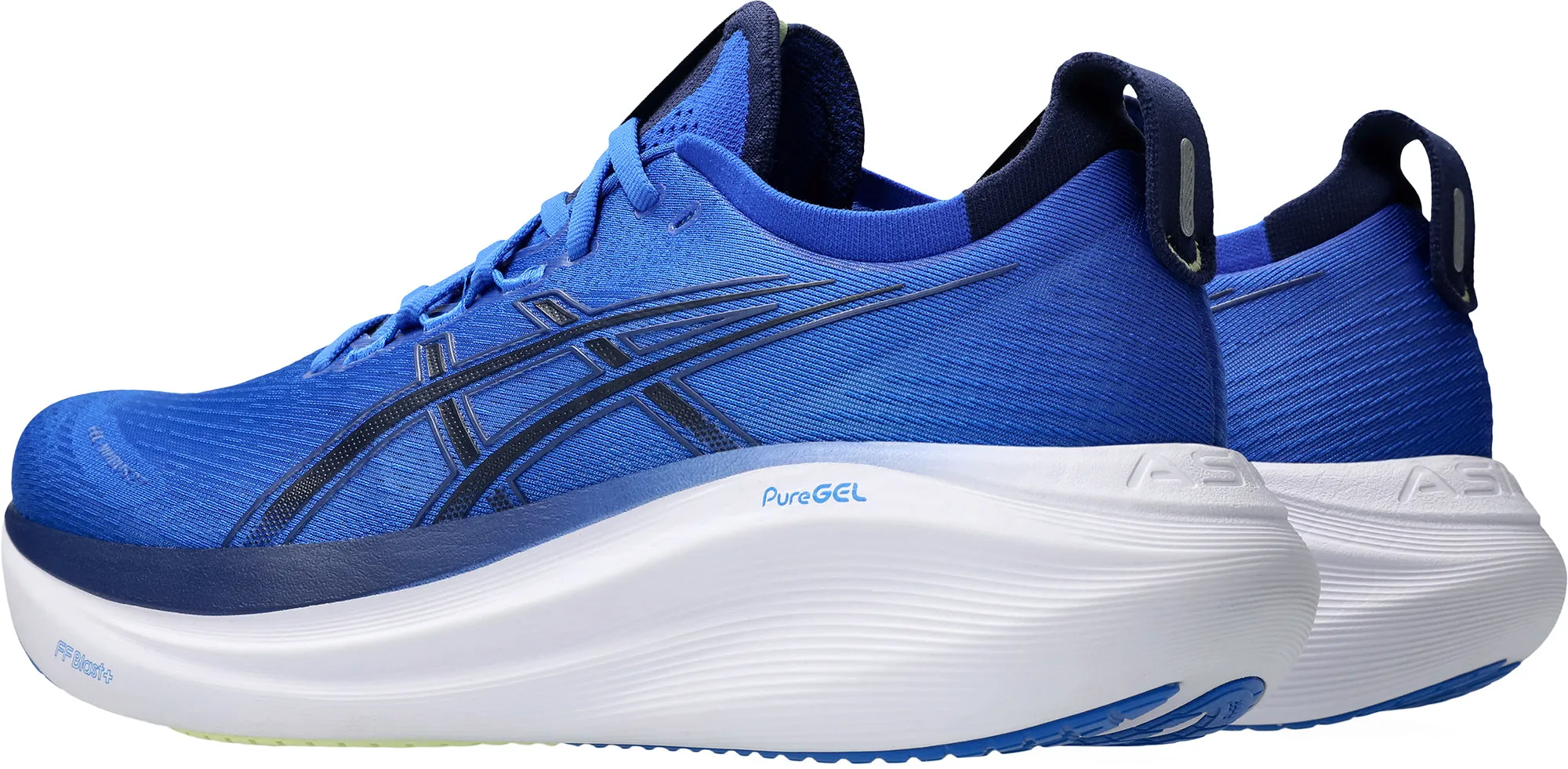 Asics Gel Nimbus 27 Mens Running Shoes - Blue