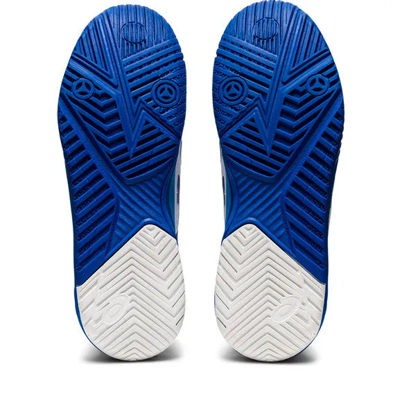 Asics Gel Resolution 8 White/Blue Men's Tennis Shoes - NEW ARRIVAL