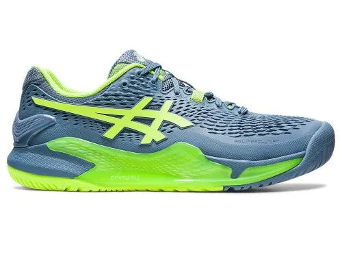 Asics Gel Solution Speed FF Steel Blue/Hazard Green
