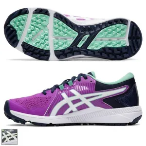 Asics Ladies GEL-COURSE GLIDE Golf Shoe 8.5 Grey/White/Mint