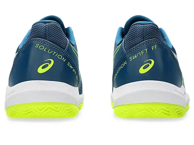 Asics Men's Solution Swift FF2 Clay Court (Mako Blue/Safety Yellow)