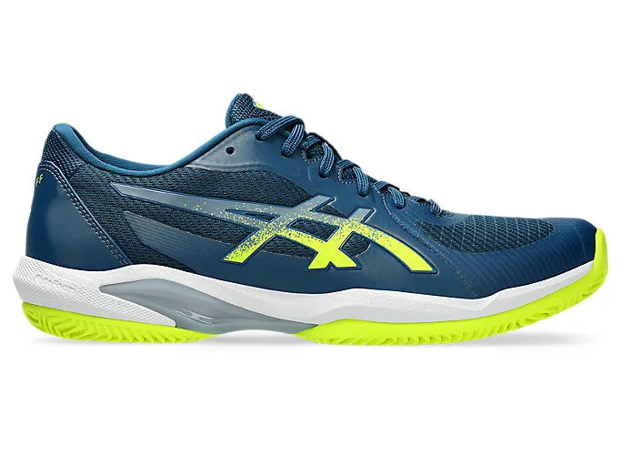 Asics Men's Solution Swift FF2 Clay Court (Mako Blue/Safety Yellow)