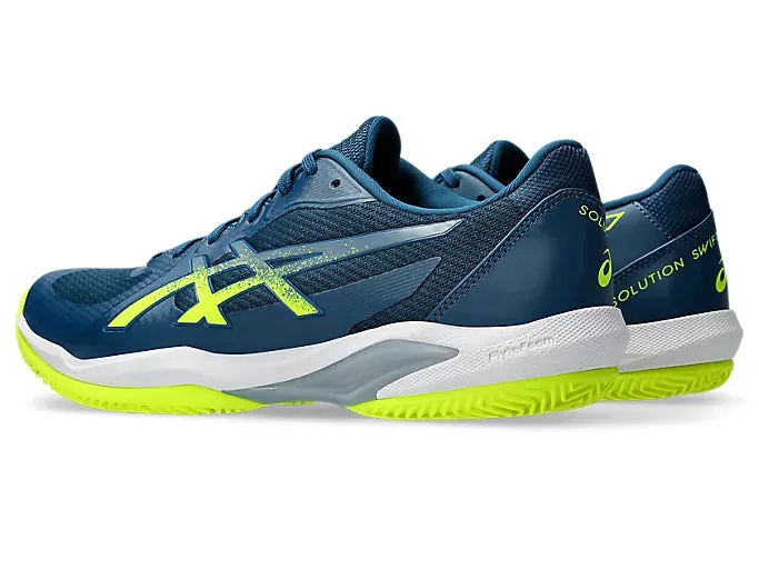 Asics Men's Solution Swift FF2 Clay Court (Mako Blue/Safety Yellow)