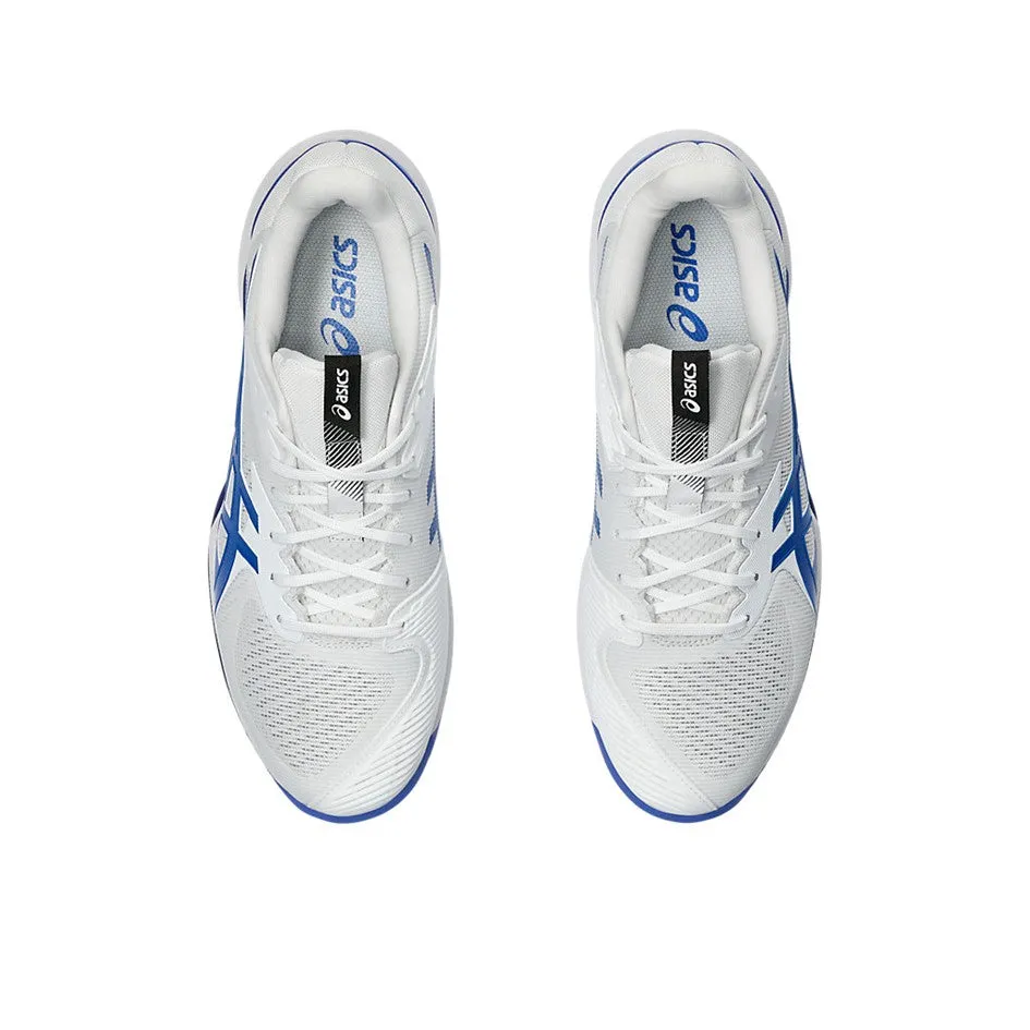 Asics Solution Speed FF3 White & Tuna Blue Men's Tennis Shoes