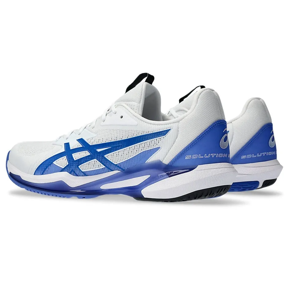 Asics Solution Speed FF3 White & Tuna Blue Men's Tennis Shoes