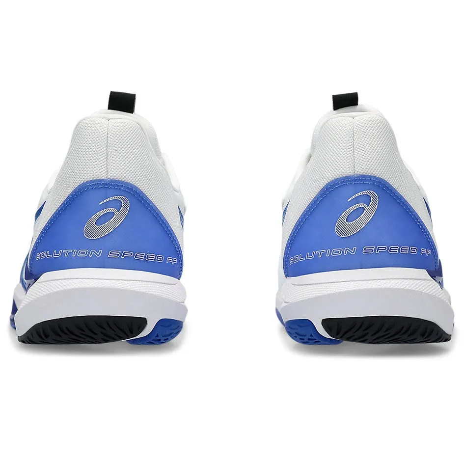 Asics Solution Speed FF3 White & Tuna Blue Men's Tennis Shoes