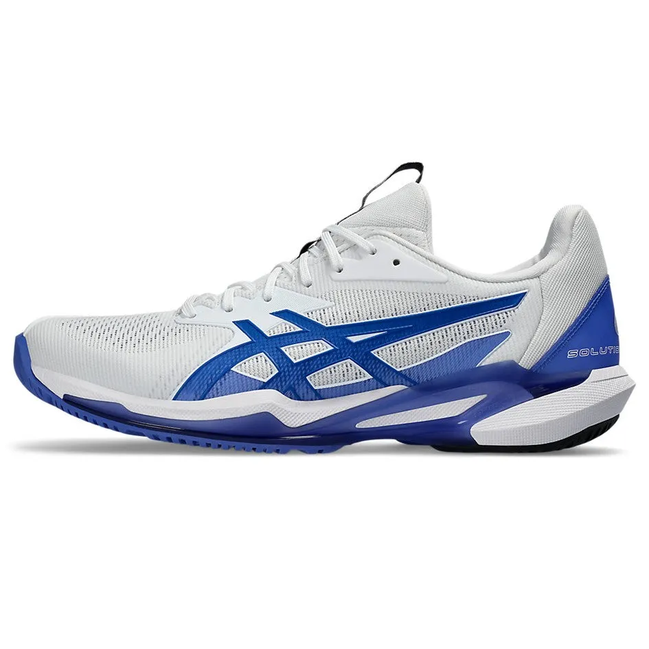 Asics Solution Speed FF3 White & Tuna Blue Men's Tennis Shoes