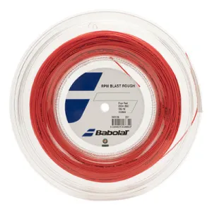 Babolat RPM Rough 16/1.30 Tennis String Reel (Red)