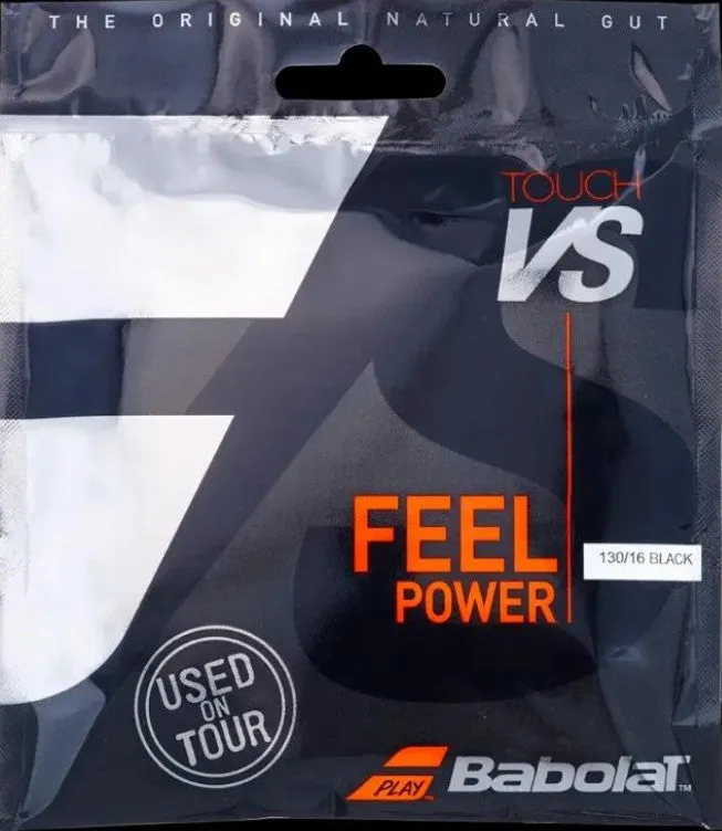 Babolat VS Touch Gut 16 Tennis String in Black