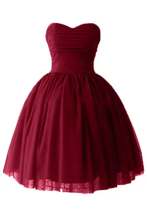 Ball Gown Bridesmaid Homecoming Dresses