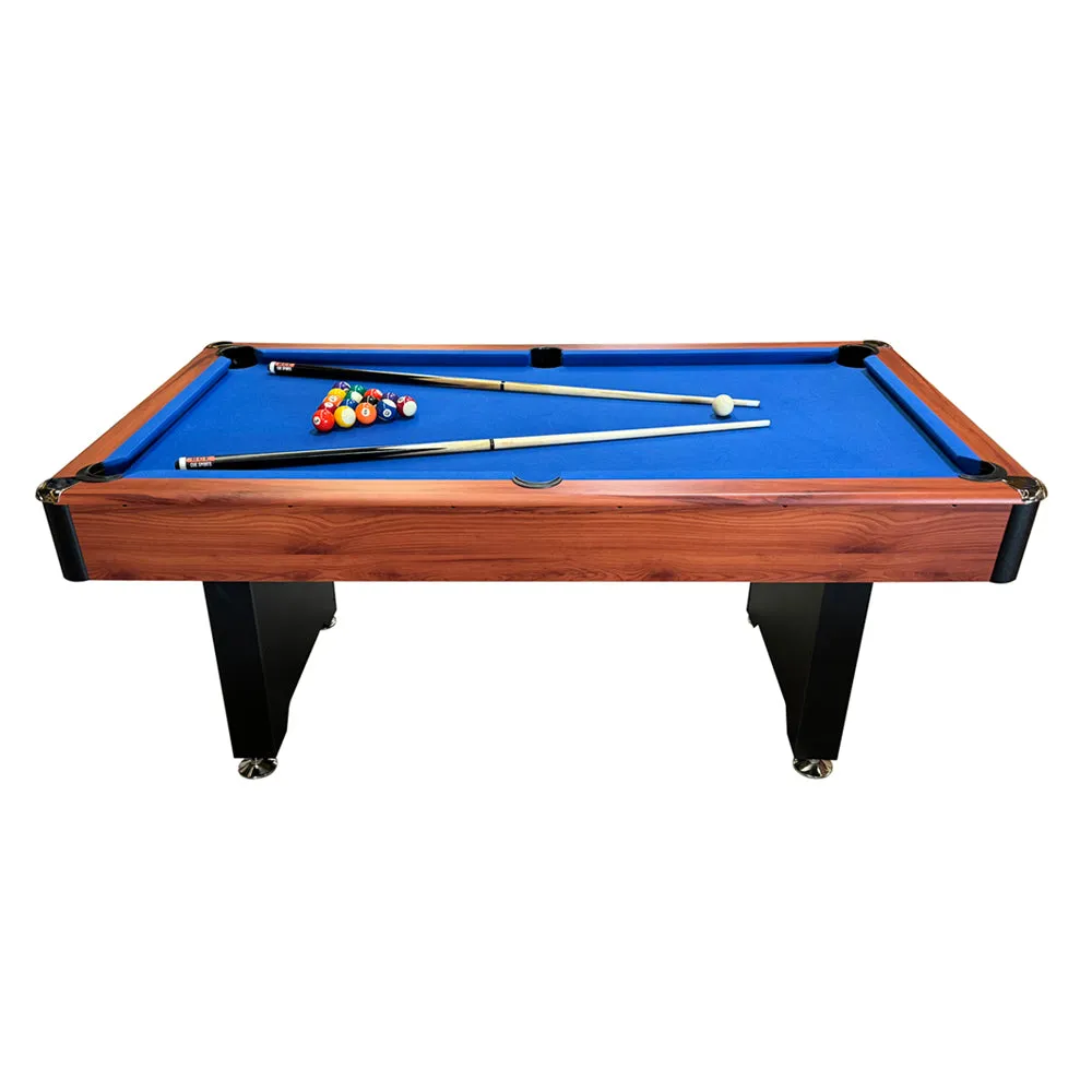 BCE American Pool Table Blue | 6ft
