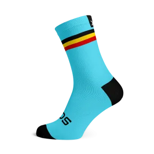 Belgium National Flag Socks