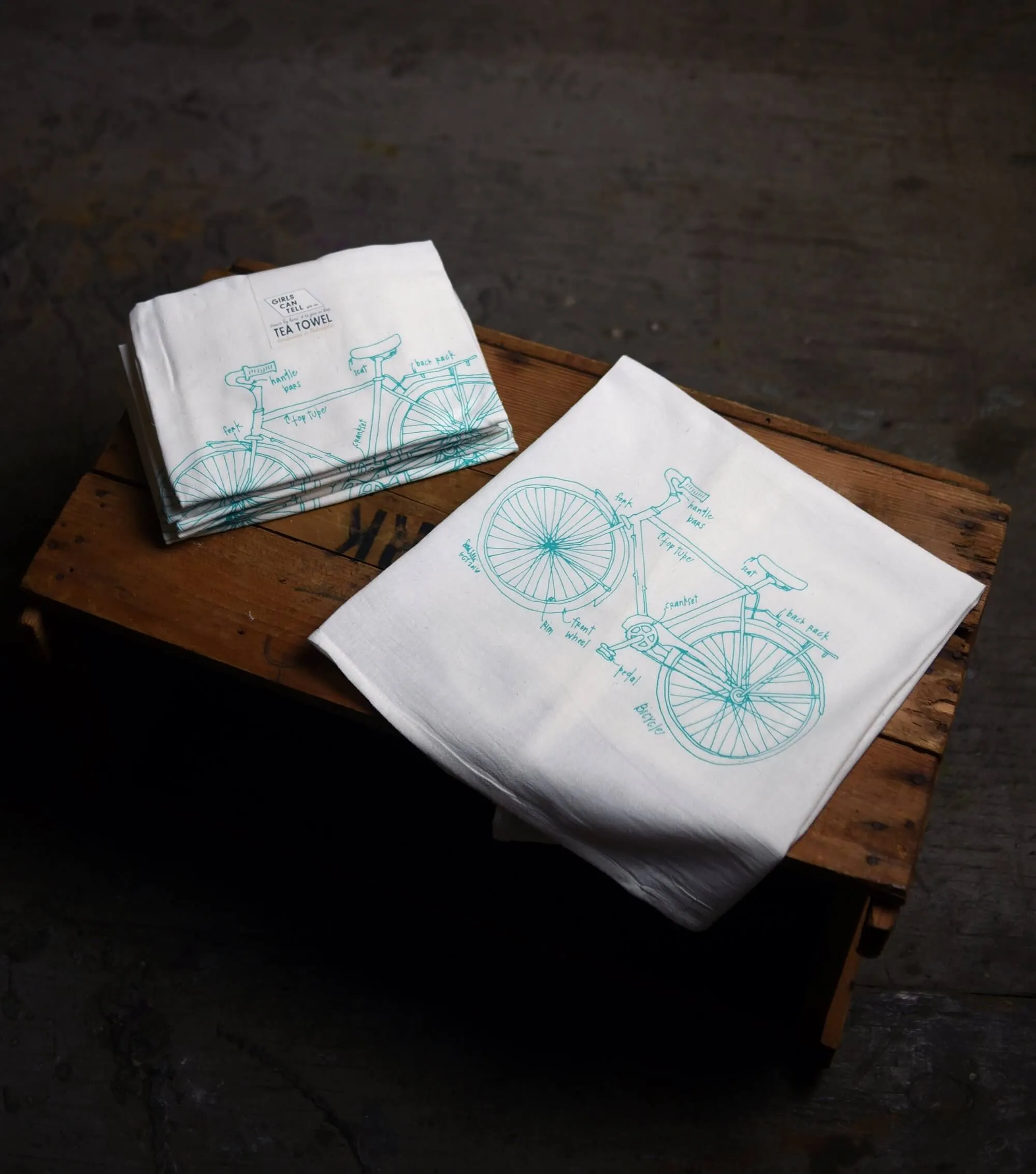 Bicycle Tea Towel