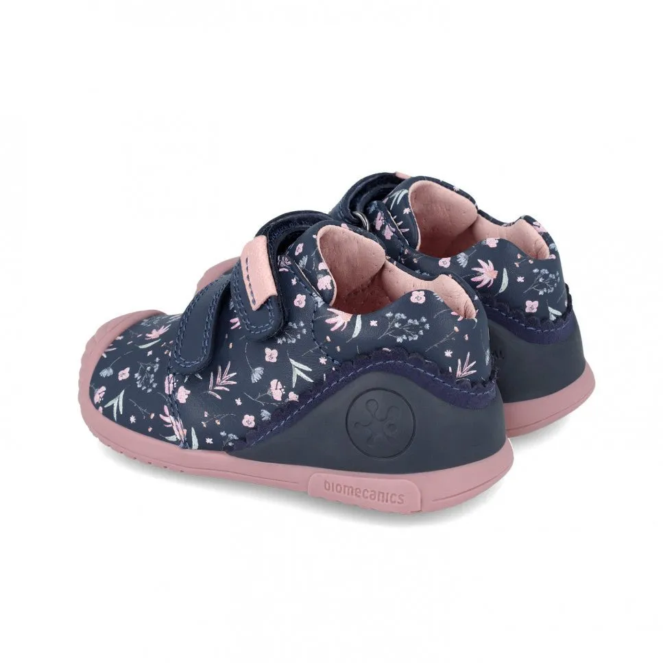 Biomecanics - First Steps Sneakers - Navy Floral