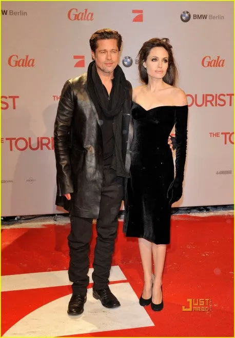 Black Angelina Jolie Velvet Cocktail Dress long sleeves Prom Red Carpet Celebrity Dress The Tourist Premiere