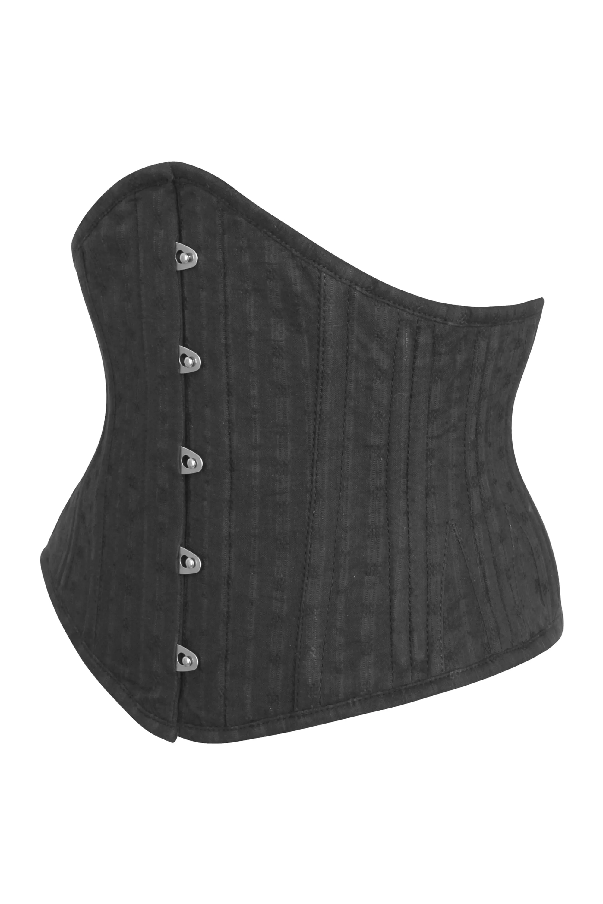 Black Cotton Expert Waist Training Waspie Corset
