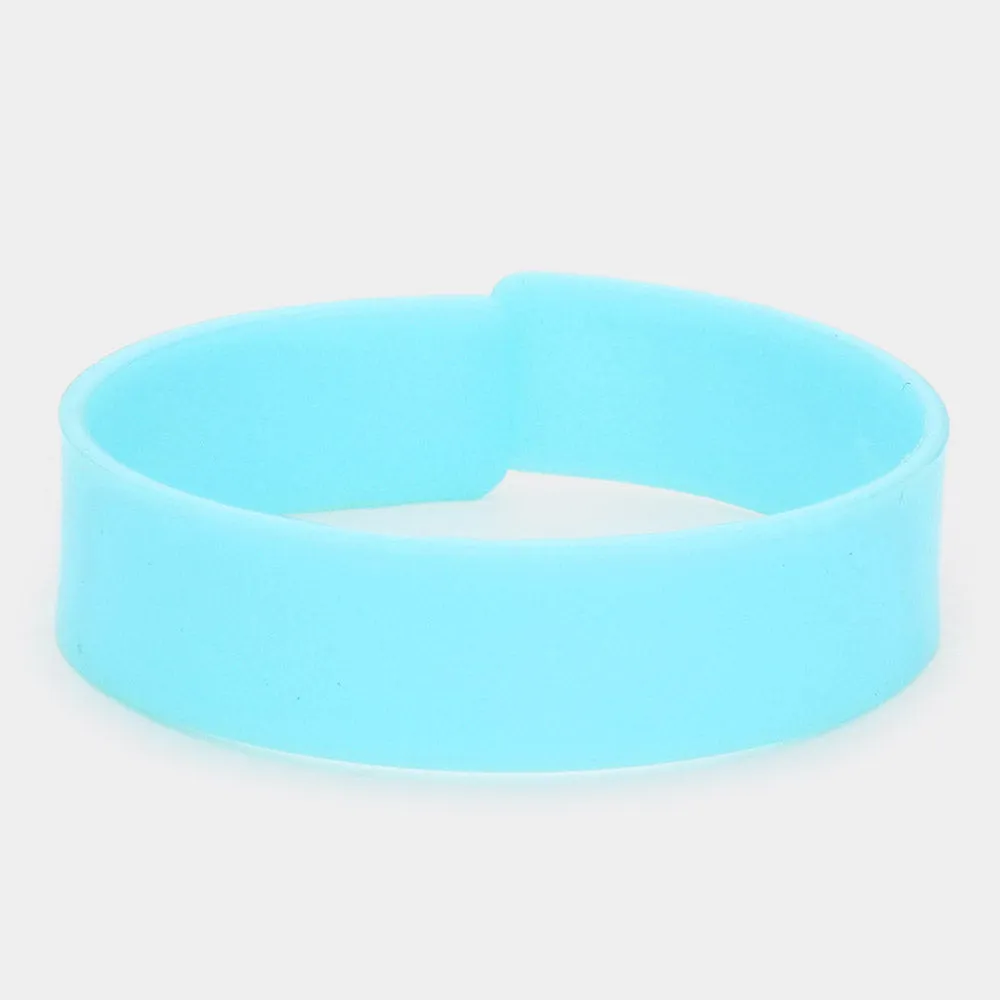 Blue Adjustable Fun Fashion Bracelet | Outfit of Choice Jewelry | 561372