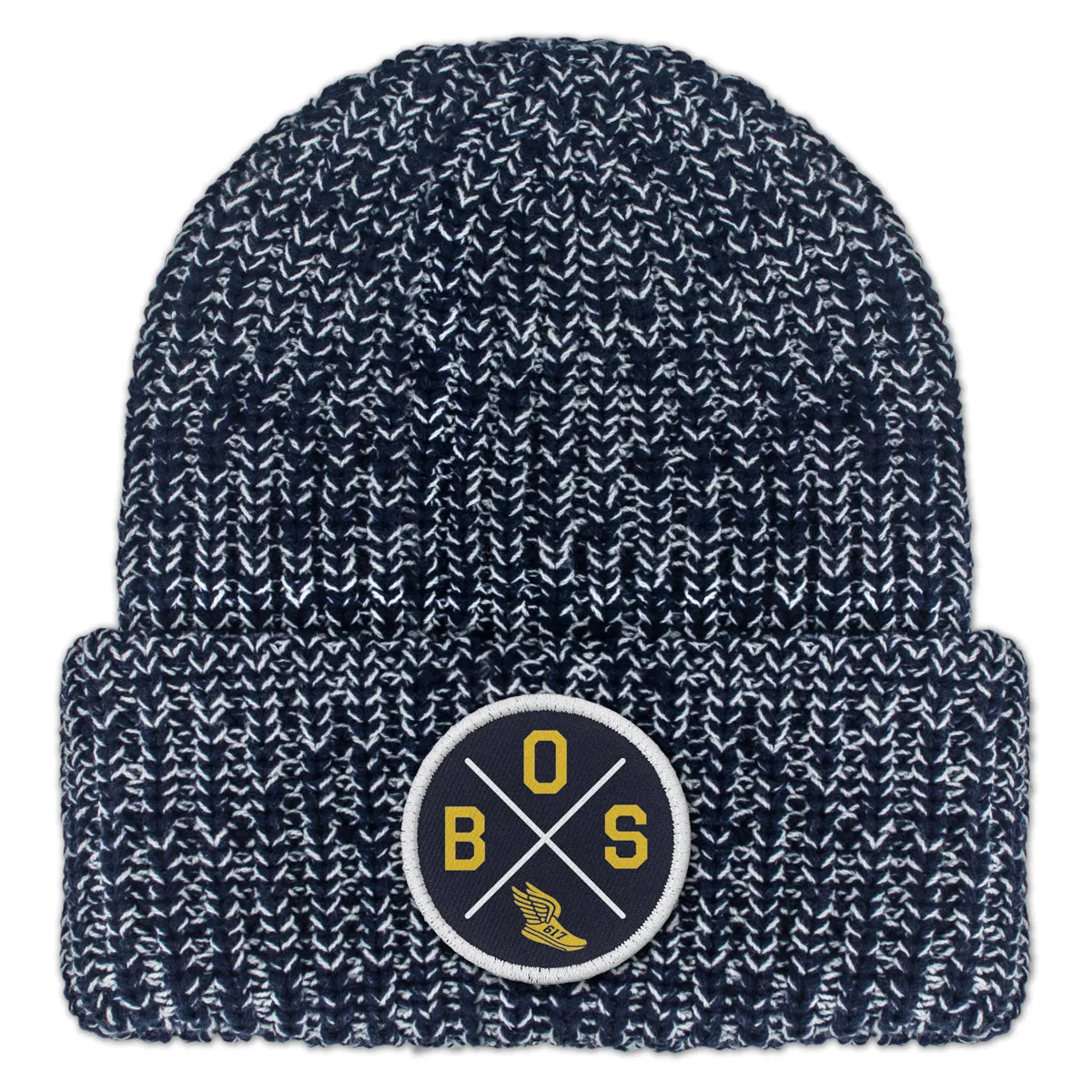 BOS Running Circle Emblem Chunky Knit