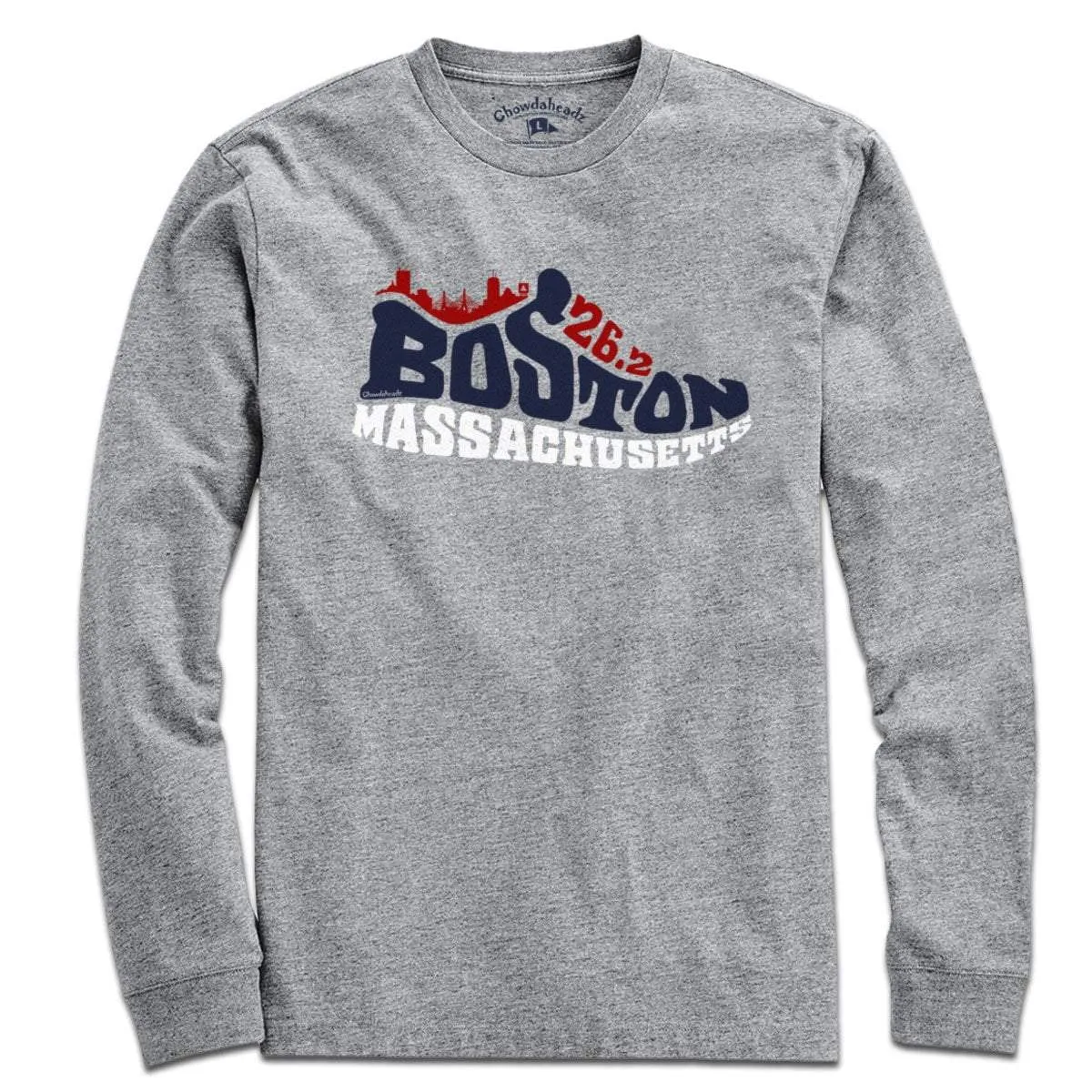 Boston Mass 26.2 Sneaker T-Shirt