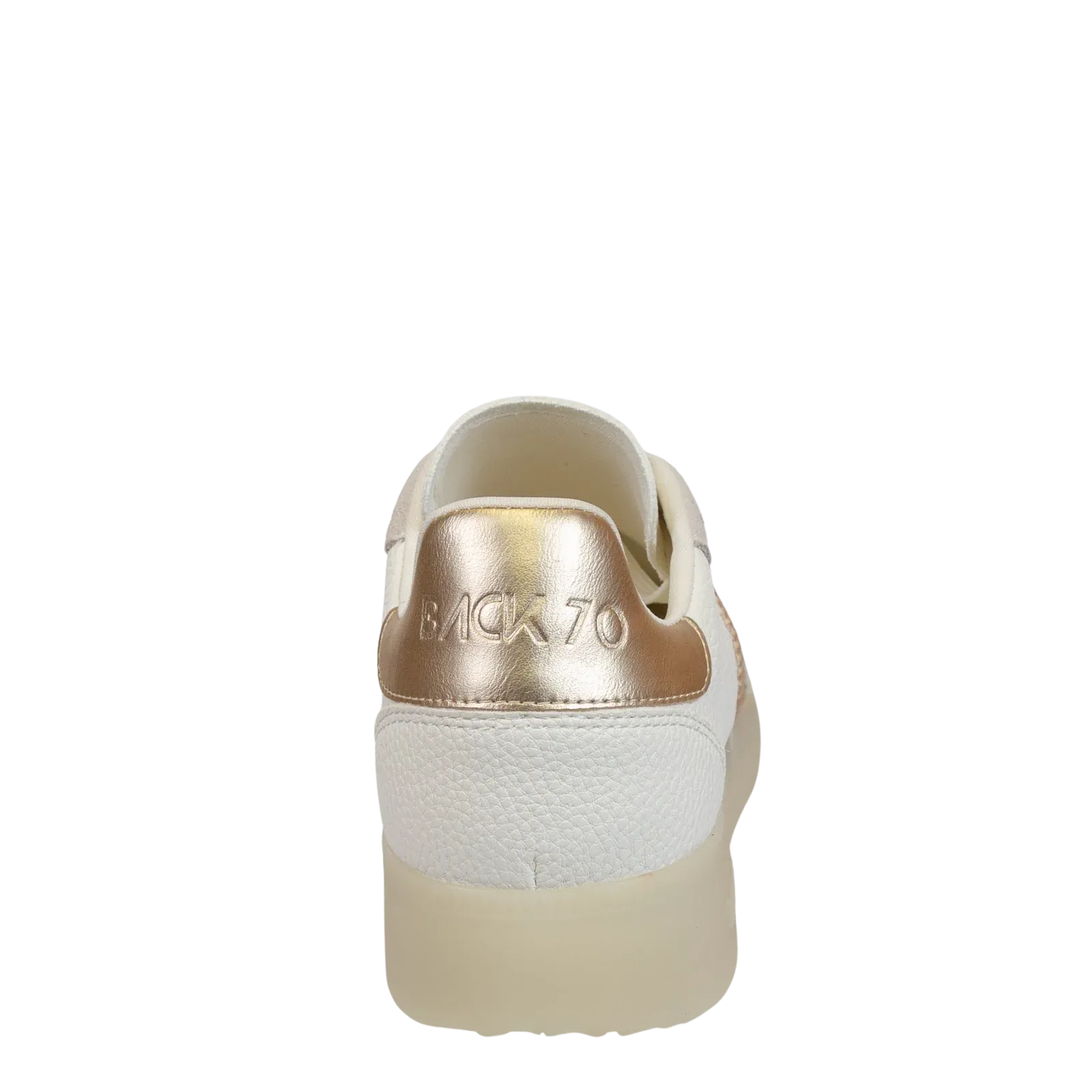 Boston Sneaker in Metallic Gold