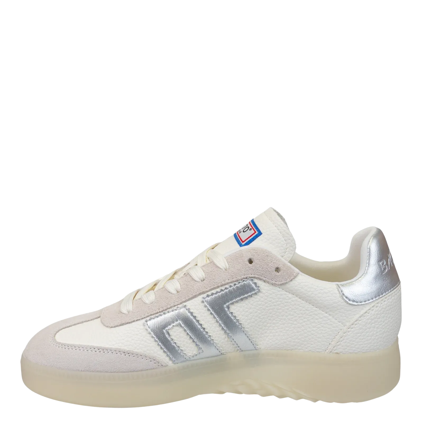Boston Sneaker in Metallic Silver