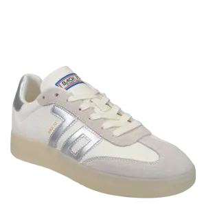 Boston Sneaker in Metallic Silver