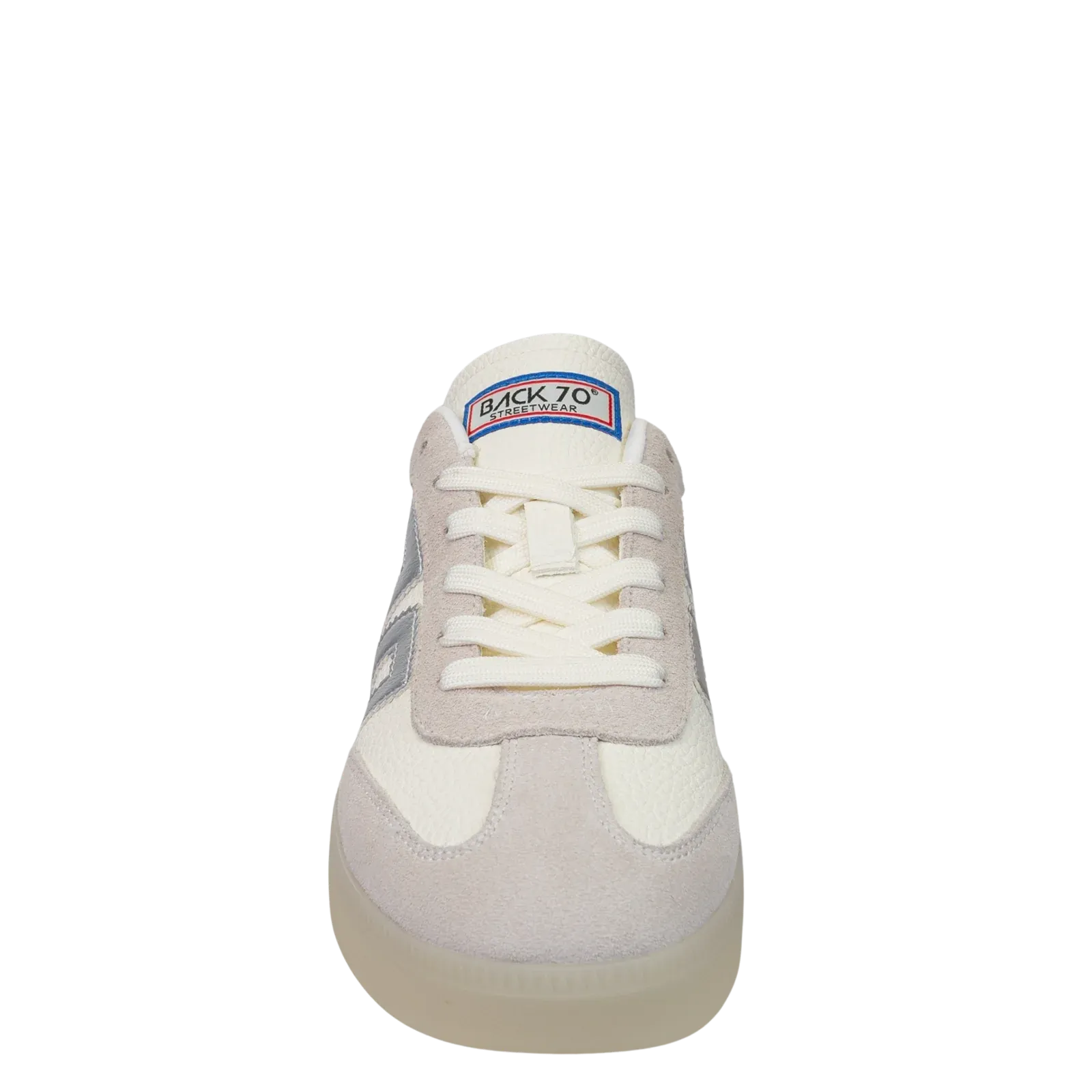 Boston Sneaker in Metallic Silver