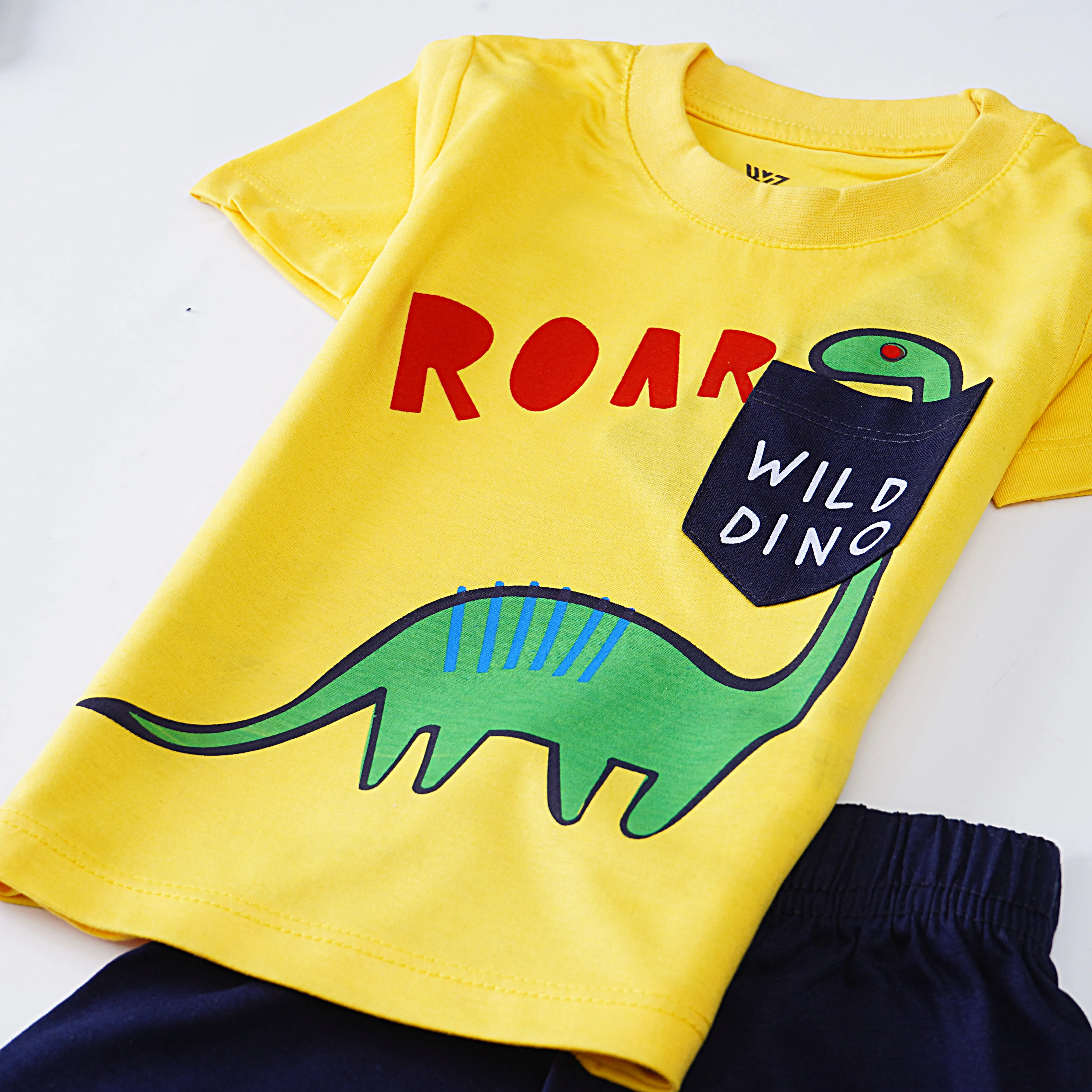 Boys Half Sleeves 2 Piece Suit (Roar)