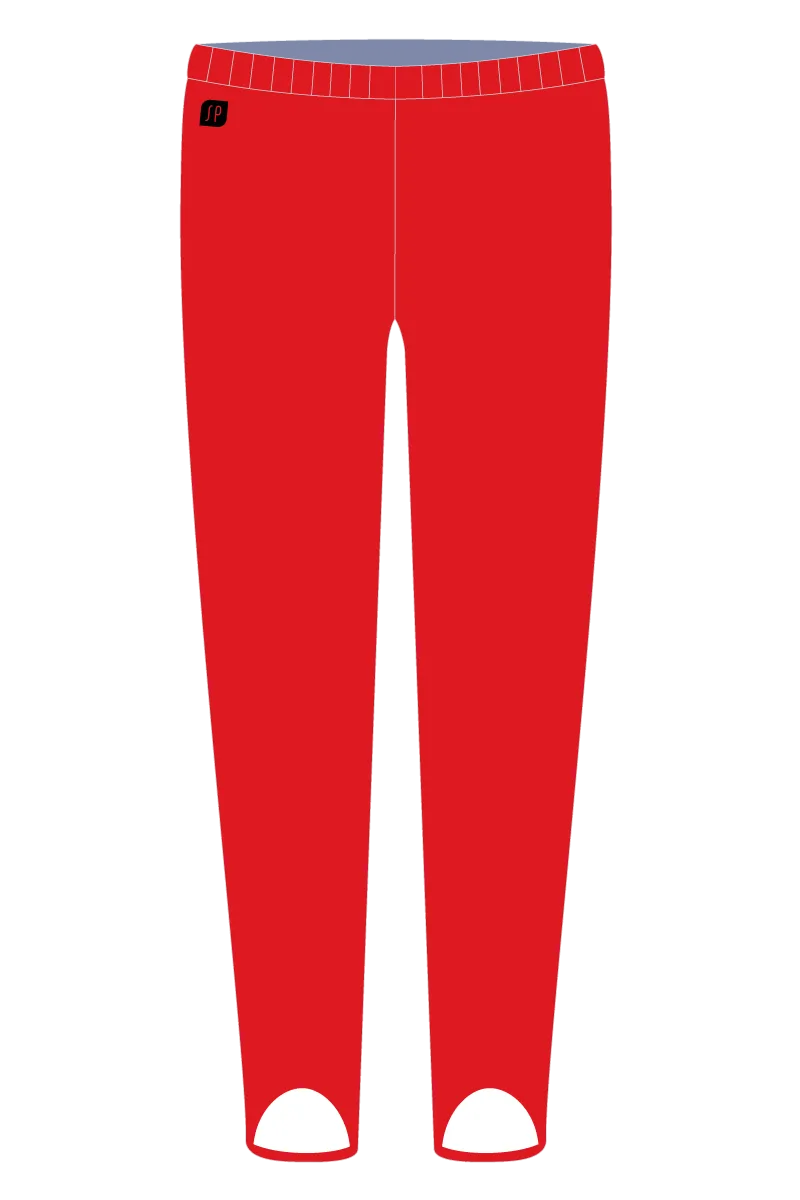 Boys Red Training Longs